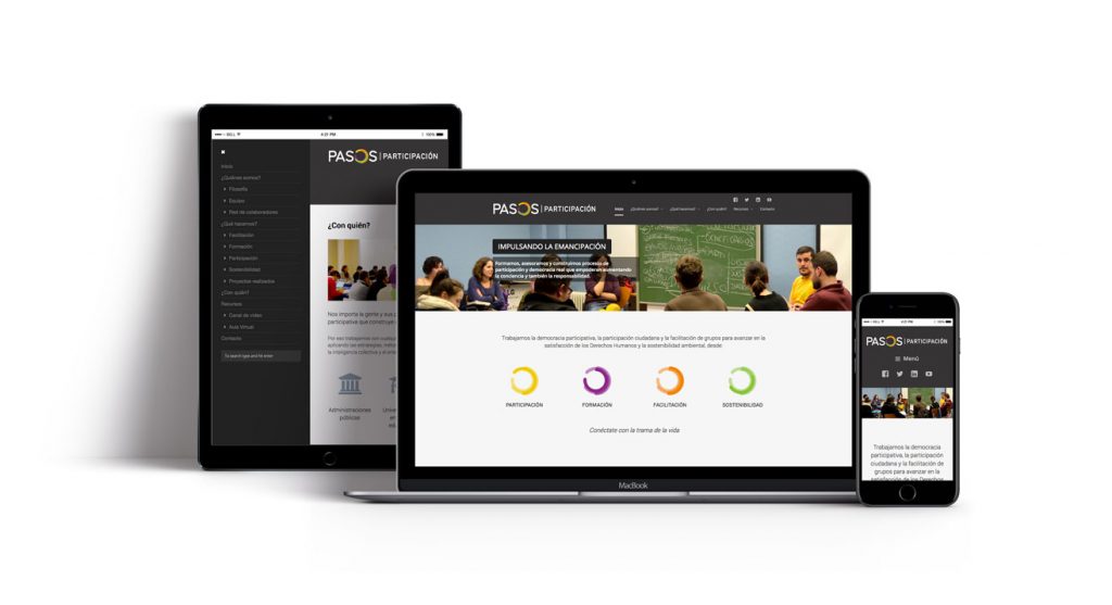 Pasos web responsive
